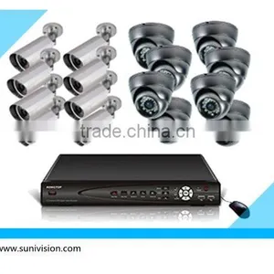 CCTV SYSTEM H.264 16 CHANNEL DVR Kit With Cheap Camera 700TVL HOME & BUSINESS KIT thumbnail-2