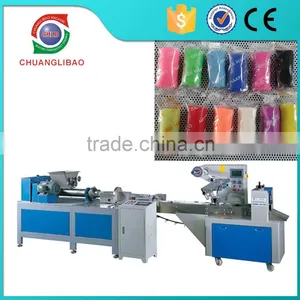 Wholesale Kids Magical Toy Play Dough /Plasticine Modeling Clay Fully Automatic Cutting and Packing Machine thumbnail-1