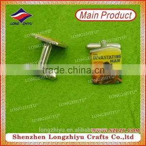 New Coming Sterling Silver Funny Cufflinks Epoxy Cufflinks thumbnail-1