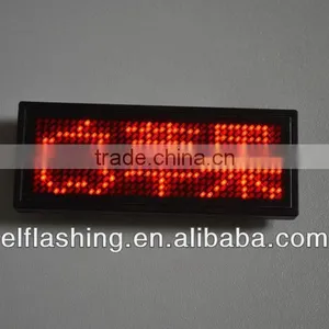 USB Change Message Led Badge/ Multicolor Led Badge thumbnail-1
