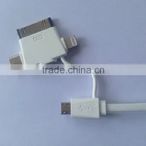 4-IN-1 CABLE WITH MICRO, 8PIN, 30PIN AND TYPE C ADAPTOR thumbnail-1