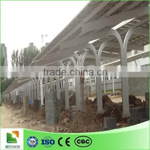 Waterproof Carport Photovoltaic Stand Aluminum Frame Solar Carport thumbnail-1