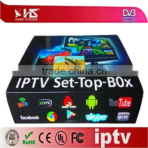 Iptv Set Top Box Live Play Channel 1080P hd Nilesat Iptv Home Strong Iptv thumbnail-1