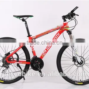 2016 Alloy Mountain Bicycle 21 Speed Flat Handlebar Mtb for Men thumbnail-3