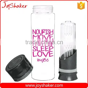 650ML Custom Logo BPA Free Fruit Plastic Infuser Bottle thumbnail-4