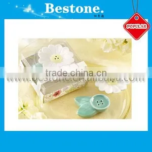 Heart-shaped Flower Design Seasoning Pot Tableware Wedding Gifts thumbnail-3