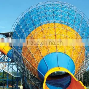 Hot-sale Water Park Fiberglass Trumpet Slide in 2016 thumbnail-1
