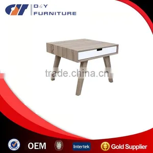 High Quality Wood End Table With Drawer thumbnail-1