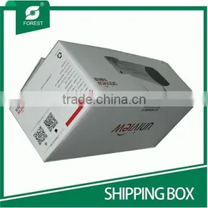 2015 WHITE CARDBOARD CORRUGATED CARTON BOX EP30021551 thumbnail-2