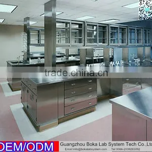 Standard and Durable Lab Table Stainless Steel Bench for College thumbnail-6