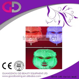 Red Light Red Blue Yellow Green Led Light Therapy Face Lifting Mask thumbnail-1
