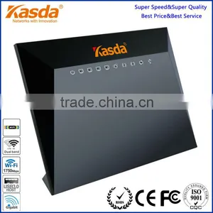 Wireless 1750Mbps Dual Band Gigabit 11AC Router, 2 USB Ports, WPS, QOS. KA1750 thumbnail-1