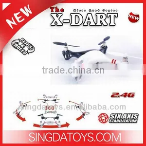 Upgrade Version!X-Dart DJI Phantom 2.4G 6-Axis Gyro RC Micro Quad Copter With Light thumbnail-1