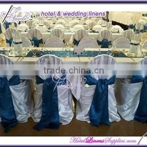 Wholesale Universal Bag Satin Chair Covers With Sashes, Wholesale Self-tie Bag Satin Chair Covers thumbnail-1