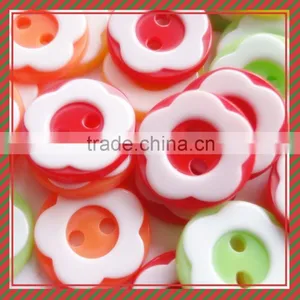 Diy Flower Plastic Resin Mixed Flower Decoration Buttons, Kids Handicraft Making thumbnail-6