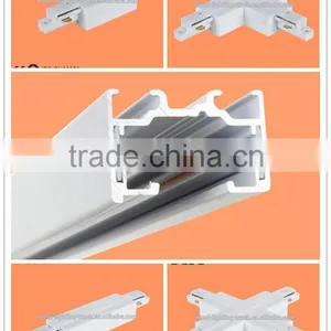 CE TUV ROSH Certificate Single Phase 2 Wires Track Light Rail for Led Track Light Display thumbnail-1