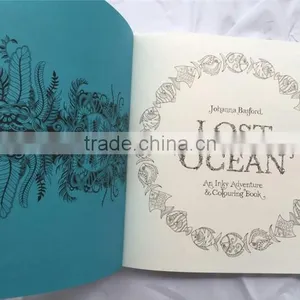 2015 Wholesale New Arrive Hand-painted Secret Garden Series Lost Ocean Adult Coloring Books thumbnail-3