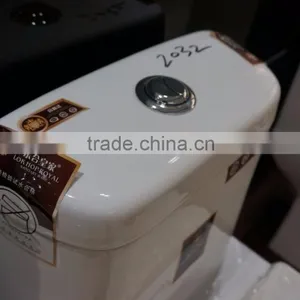 2032 Upper Pressing Button Diamond Vitreous China Toilets thumbnail-2