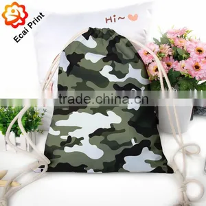 High Quality Latest Digital Printing Sublimated Drawstring Backpack Bag thumbnail-2