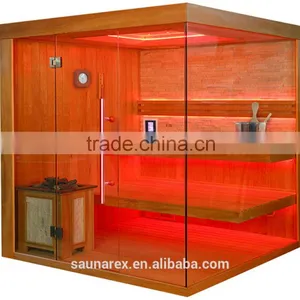 Factory Price Dry Steam Sauna Room With Sauna Heater thumbnail-4