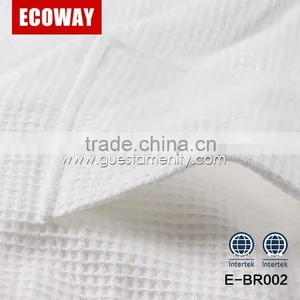 Top Quality Cheap White Waffle Bathroom Bathrobes for Adult thumbnail-5