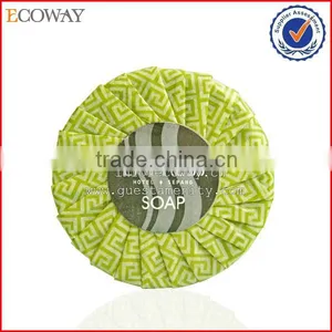 Wholesale Mini Round Paper Pleated Wrapped Hotel Soap Bath Soap for Hotels thumbnail-1