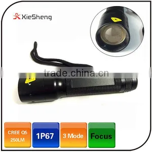 CREE XRE Q5 3 Mode Dimmable Police Led Torch Flashlight thumbnail-1