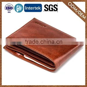 Experienced Factory Travel Good Design 100% Genuine Leather Purse thumbnail-1