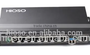 10/100/1000Mbps 9 Ports Managed Industrial Optical Fiber Switch thumbnail-1