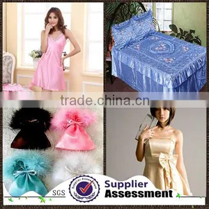 Glamorous Bright Polyester Satin Fabric for Dress and Furnishing thumbnail-6