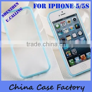 Hard Clear Transparent Plastic Case For IPhone 5S 5c thumbnail-2