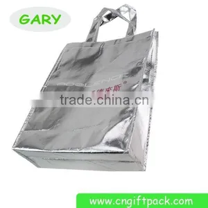 Silver Non Woven Garment Bag Non Woven Laminated Bag With Logo thumbnail-3