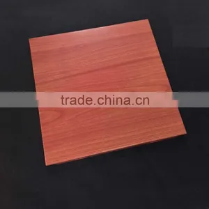 Wood Grain Aluminum Suspended Ceiling Board Home Decoration Ceiling Panel Clip In Ceiling thumbnail-3