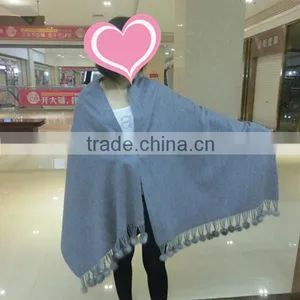 Genuine Cashmere Scarf For Women / 100% Real Cashmere Lady Goat Fur Shawl thumbnail-5