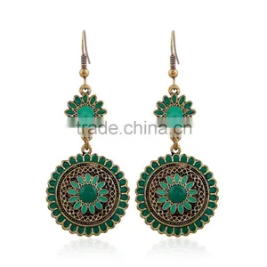 Top Sale Korean Style Imitation Diamond Woman Drop Earrings Sotck thumbnail-2