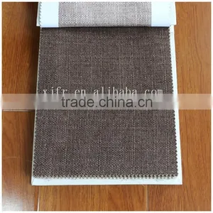 American Design Gray Permanent Fire Retardant Woven Copy Linen Fabric XJCD 0818 thumbnail-1
