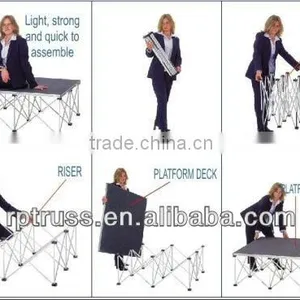 Folding Cheap Portable Acrylic Platform Stage thumbnail-5