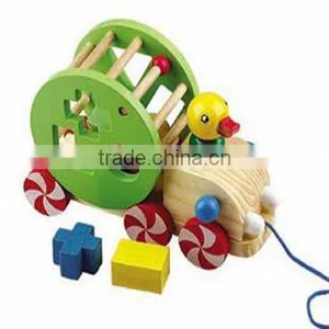 21*8.5*14cm Top Quality Wooden Pull Toy With Promotions thumbnail-1