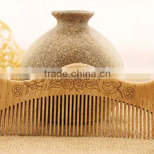 Hot Sales Promotion Gift LOGO Engraved Hand Made Wooden Comb thumbnail-4