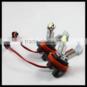 Car Accessories H8 6W Led Angel Eyes H8 Halo Ring for Bmw E91 H8 Led Marker Lights thumbnail-1