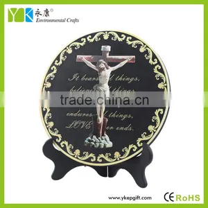 Religious Jesus Stations of the Cross Christ Activated Carbon Carving Craft for Table Decoration,home Decor thumbnail-2