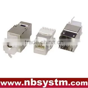 STP Cat.5e Keystone Jack 90 Angle,dual IDC Type thumbnail-1