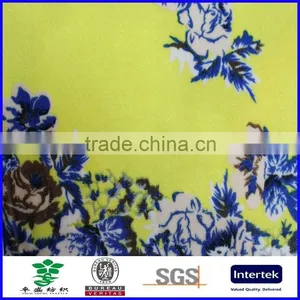 Spandex Polyester Printed Velvet Fabric thumbnail-4