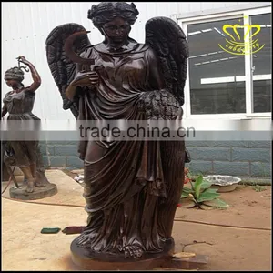 European Angel Bronze Sculpture of City Square Bronze Sculpture thumbnail-1