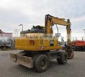 USED MACHINERIES - KOMATSU PW 160 - 7 MOBILE EXCAVATOR (6956) thumbnail-3