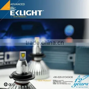 EKLIGHT Unique Design 6-30V DRL Function Pure Copper Tower Smart Size Auto Led Headlight thumbnail-1