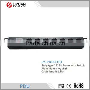LY-PDU-IT01 19 Inch7way Output Multiple Switched Horizontal Standard PDU thumbnail-1