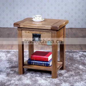 Solid Wood Oak Lamp Tables thumbnail-2