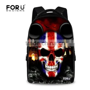 Novelty Skull Backpack,backpack School Bag,color Life Backpack thumbnail-2