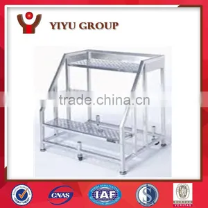 Steel Round Tube Step Ladder thumbnail-2